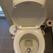 Eco flush toilet